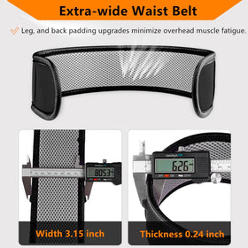 GLOROUSCHU quick-don buckles enable fast, secure donning on site.
