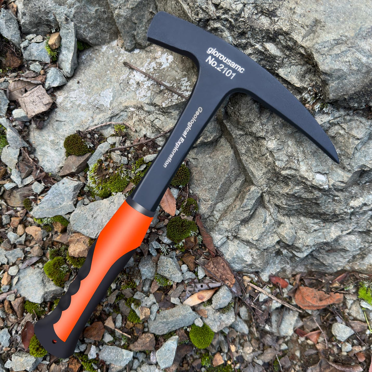glorousamc Rock Pick steel-forged construction built to last long-term use.