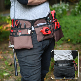 GlossyEnd adjustable belt fits waist 33 to 50 inches for versatile sizing.
