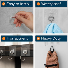 GLUIT hook showcases stainless steel core for longevity