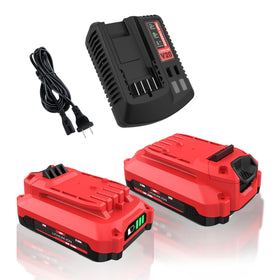 Gluozaiaou 2-pack 3.5Ah batteries for Craftsman 20V with extended runtime