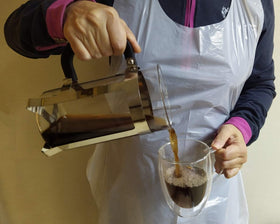 Gmark Poly Apron EU-directives compliant for safe use in regulated settings.