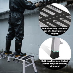 GMGSPT folding work platform portable 13 lb for on-the-go tasks