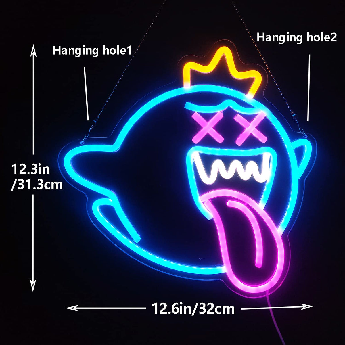 GMMLLG King Boo neon packaging showcases gift-ready presentation