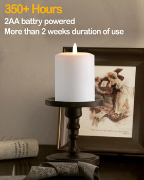 Gmnee brightness-control candles offer customizable mood lighting for gatherings.