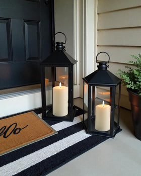 Gmnee battery-powered candles offer long-lasting, safe lighting.