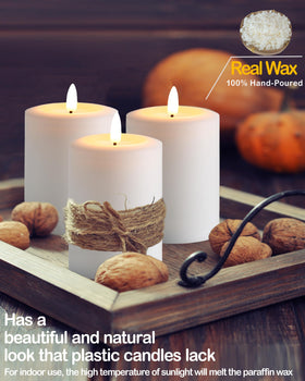 Gmnee remote-control candle lets you adjust light from a distance.