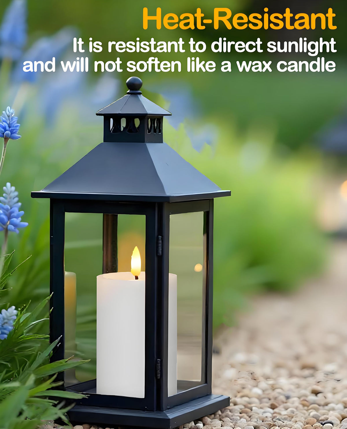 Gmnee flame-free candle safe around kids and pets