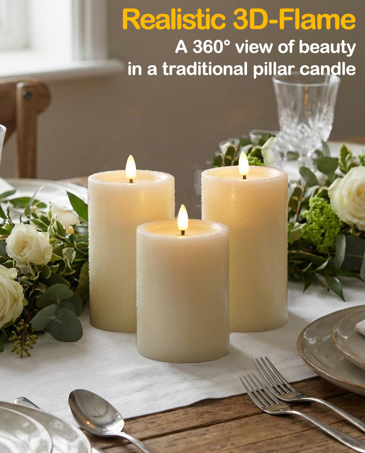 Gmnee weatherproof candle with top seal and drainage for wet conditions.