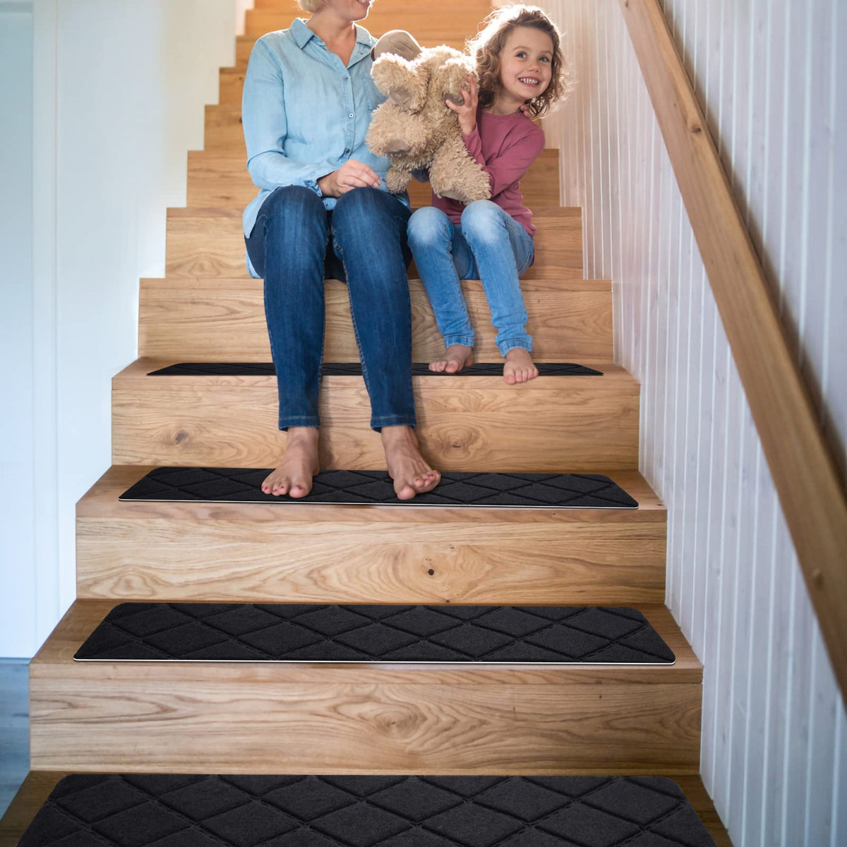 Gmonby stair treads with risk-free refund option.