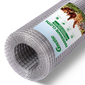 GMOTLSE hardware cloth roll 12in by 10ft for durable garden fencing.