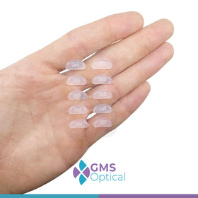 GMS Optical smaller-frame comfort silicone padding reduces redness during wear