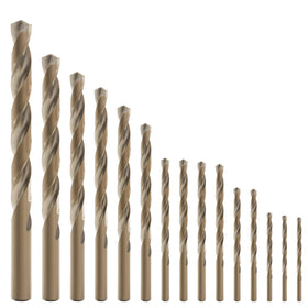 GMTOOLS cobalt drill bits stored in a compact case for easy organization.
