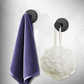 GMYOO suction cup hook towel-hanger keeps towels organized without drilling