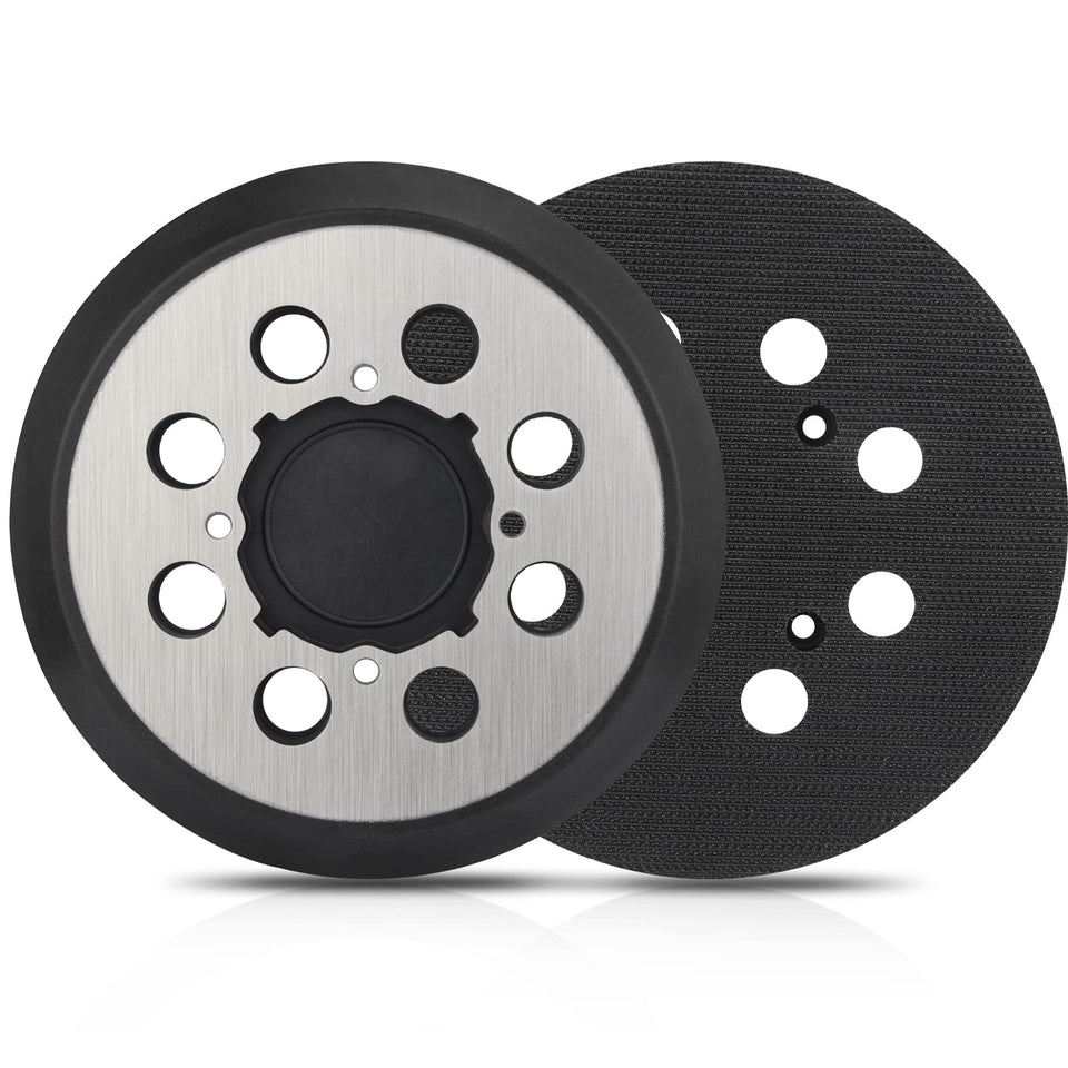 Gnellkoor 5-inch 8-hole sander pad improves dust collection and finish quality.