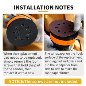 Gnellkoor center and screw-hole layout for secure mounting