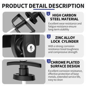 Gnellkoor installation guide markers show precise drilling positions.