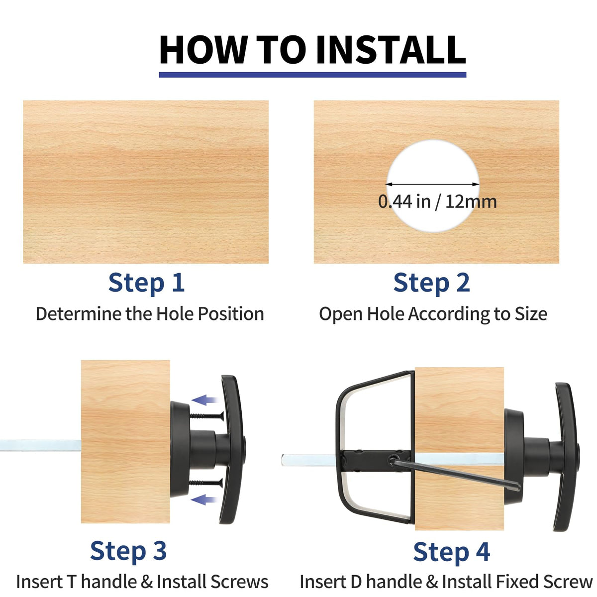 Gnellkoor multi-use door setup demonstrates versatile applications for sheds and RVs.