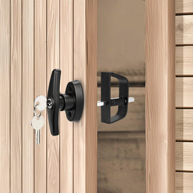 Gnellkoor packaged hardware includes screws and wrench for easy setup.