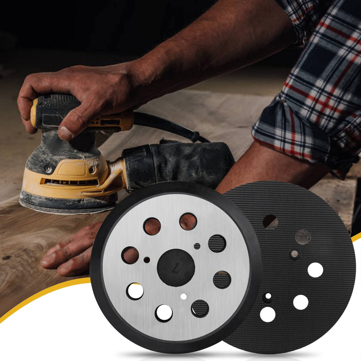 Gnellkoor replacement pad helps extend sander life and reduce downtime.
