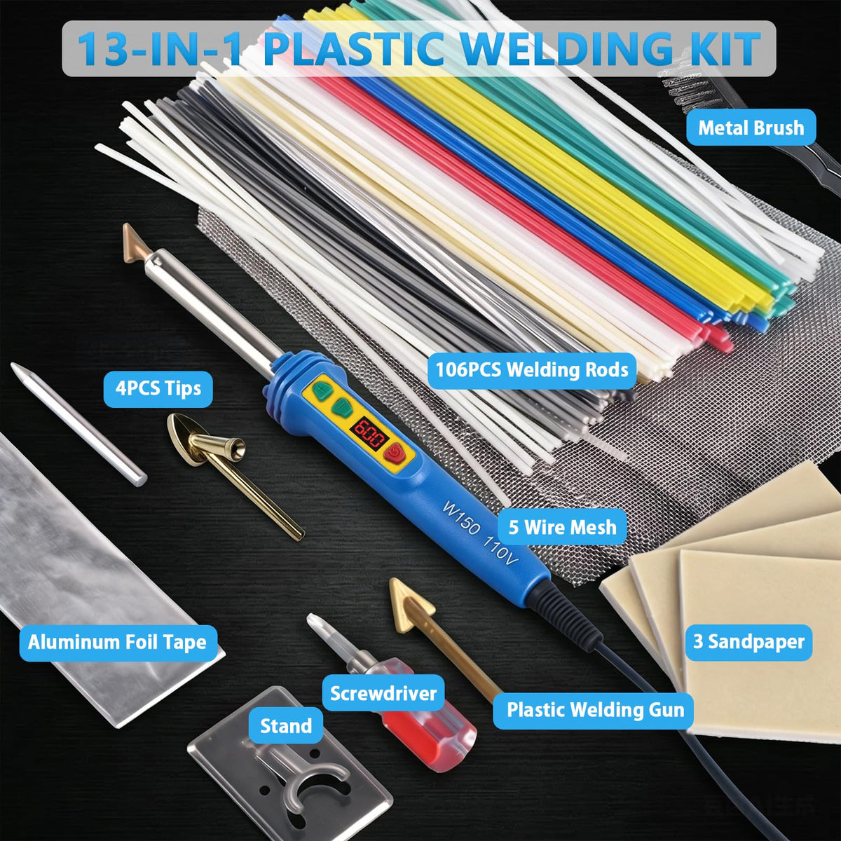 GNI ergonomic pen-style welder offers comfortable, precise handling.