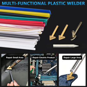 GNI three-in-one kit supports plastic repairs, electronics, and crafts.