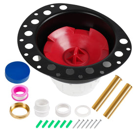 GNRZZT tub drain kit assembly view for quick installation.