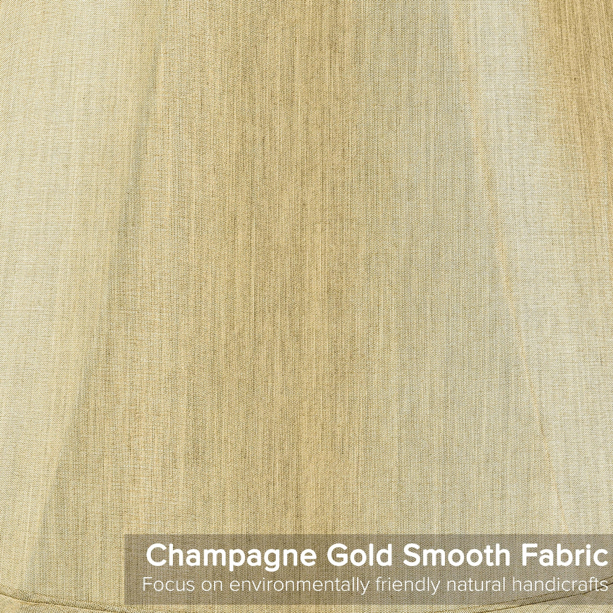 GO&SO handmade rayon silk shade adds soothing light to living spaces
