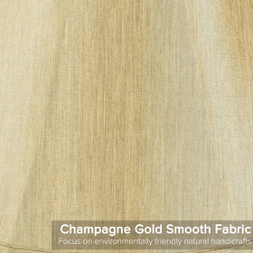 GO&SO handmade rayon silk shade adds soothing light to living spaces