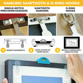 Go Hang It! Pro all-in-one hanging kit simplifies setup