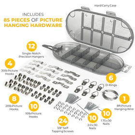 Go Hang It! Pro push pin marks nail holes accurately