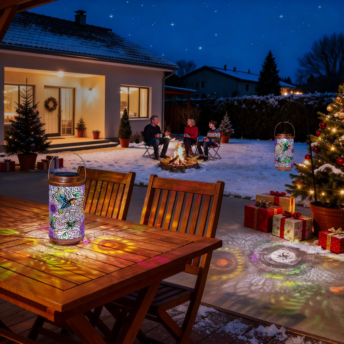 Go2garden auto on/off operation saves energy at dusk.