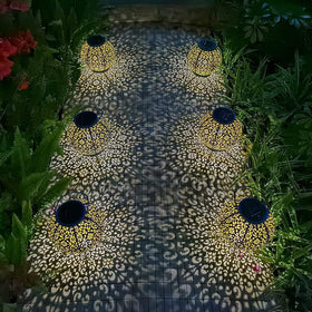 Go2garden lantern with durable handle for easy hanging