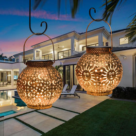 Go2garden IP65 waterproof lantern withstands all seasons.