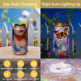 Go2garden outdoor lantern on table for versatile lighting