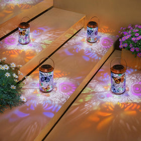 Go2garden solar panel close-up highlighting energy-efficient lighting for patios