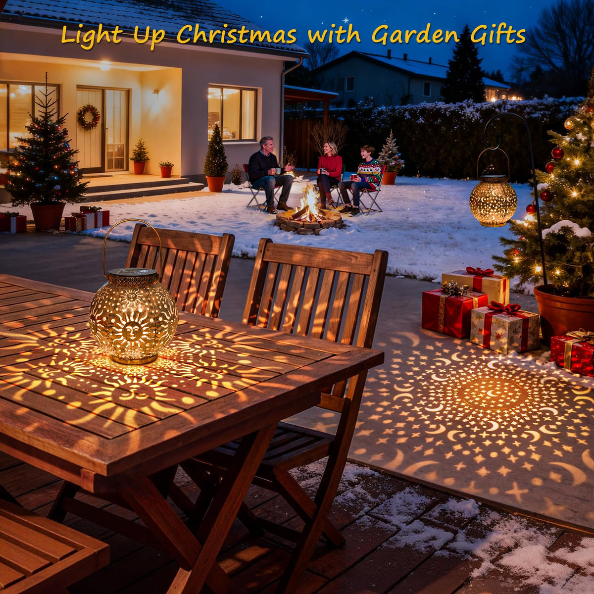 Go2garden Two lanterns make a thoughtful gift set.