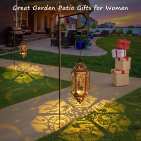 Go2garden waterproof outdoor lantern suitable for porch and balcony year-round