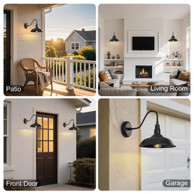 GOALPLUS ETL listed outdoor light for safe installation.