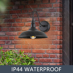 GOALPLUS dome design prevents water pooling for consistent illumination.