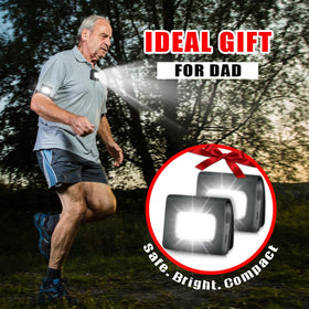 GOANDO hat-pocket-belt-clip light enables hands-free visibility during workouts.