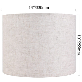 GO&SO drum shade for floor lamp enhances cozy lighting