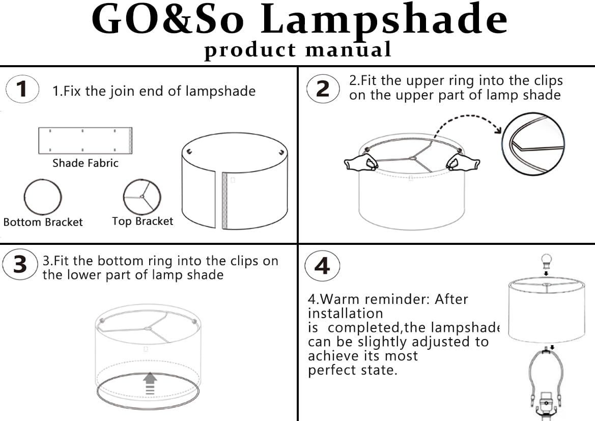 GO&SO spider fitter compatible with standard lamps.