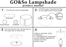 GO&SO spider fitter compatible with standard lamps.