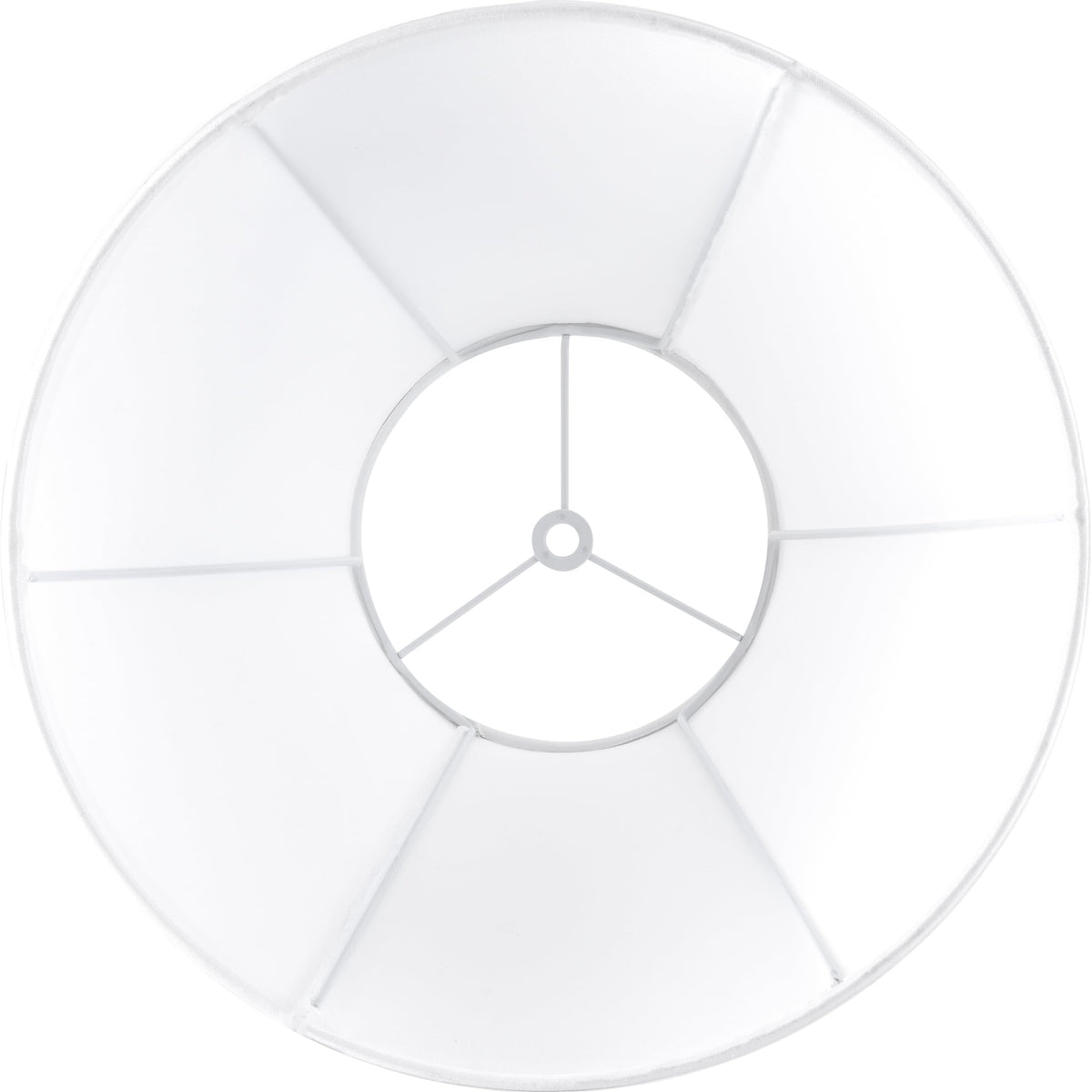 GO&SO Harp-fit shade rests securely on harps for easy installation