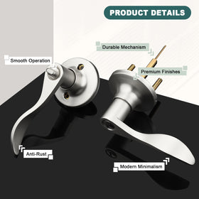 GOBEKOR adjustable backset 60/70 mm fits most doors