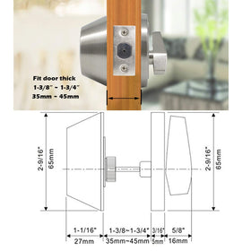 Gobrico residential-grade stainless steel resists rust and deformation.