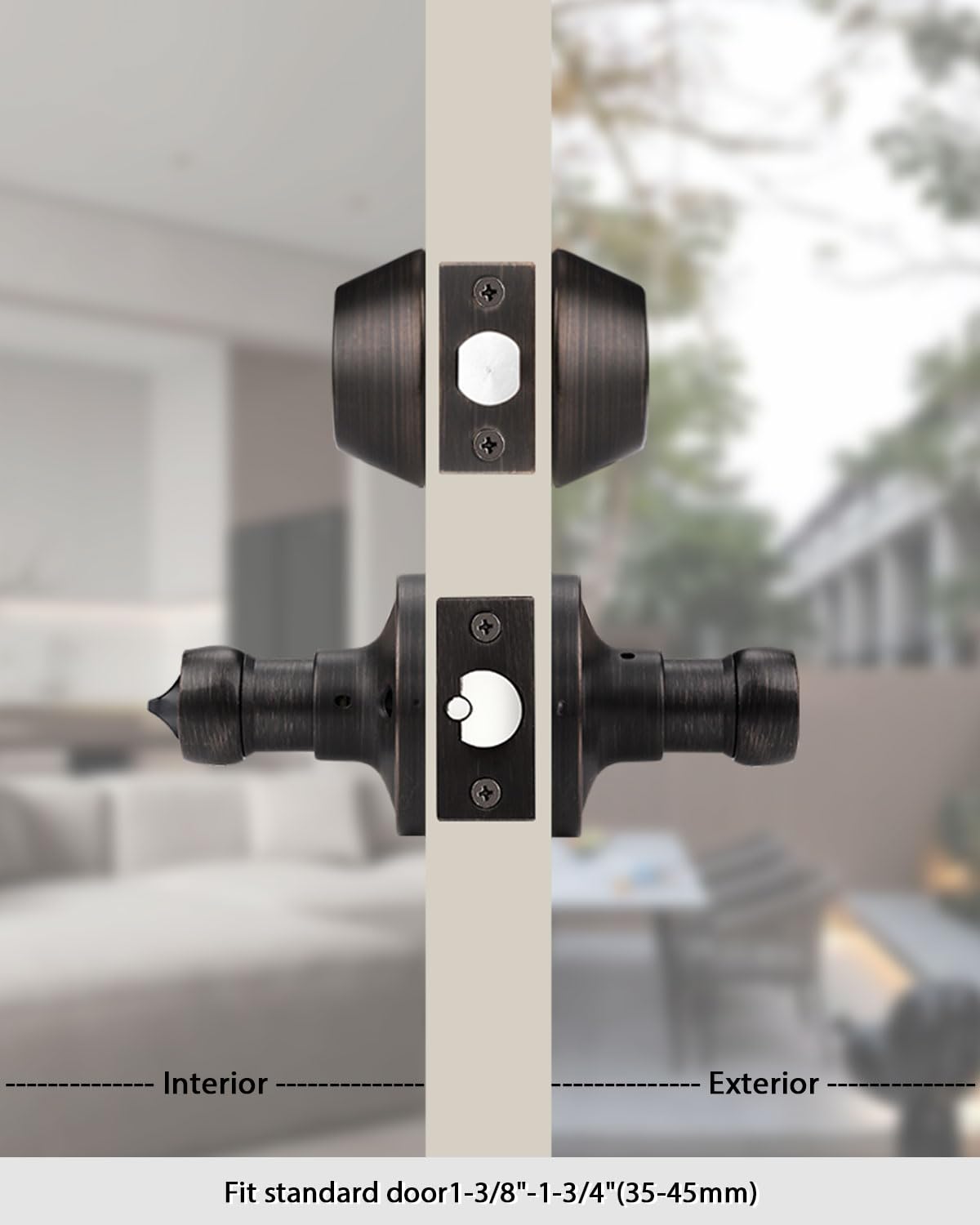 Gobrico easy installation with a Phillips screwdriver.