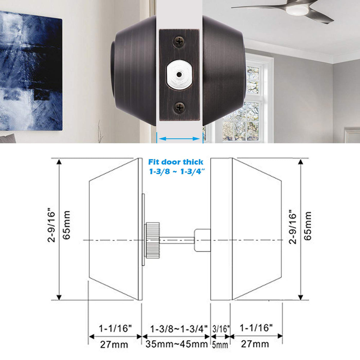 Gobrico ANSI Grade-3 residential security standard tested for reliability