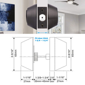 Gobrico ANSI Grade-3 residential security standard tested for reliability